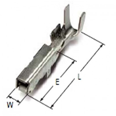 Ket 060 Automotive Female Terminal Eletronic Cable Terminal In Stock