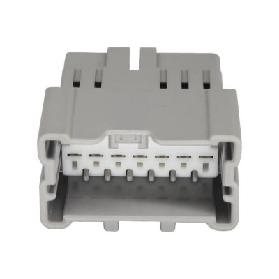 12 Pin Gray Male Plug Connector For Car Power Window Cable Wire Connector Electrical Connectors